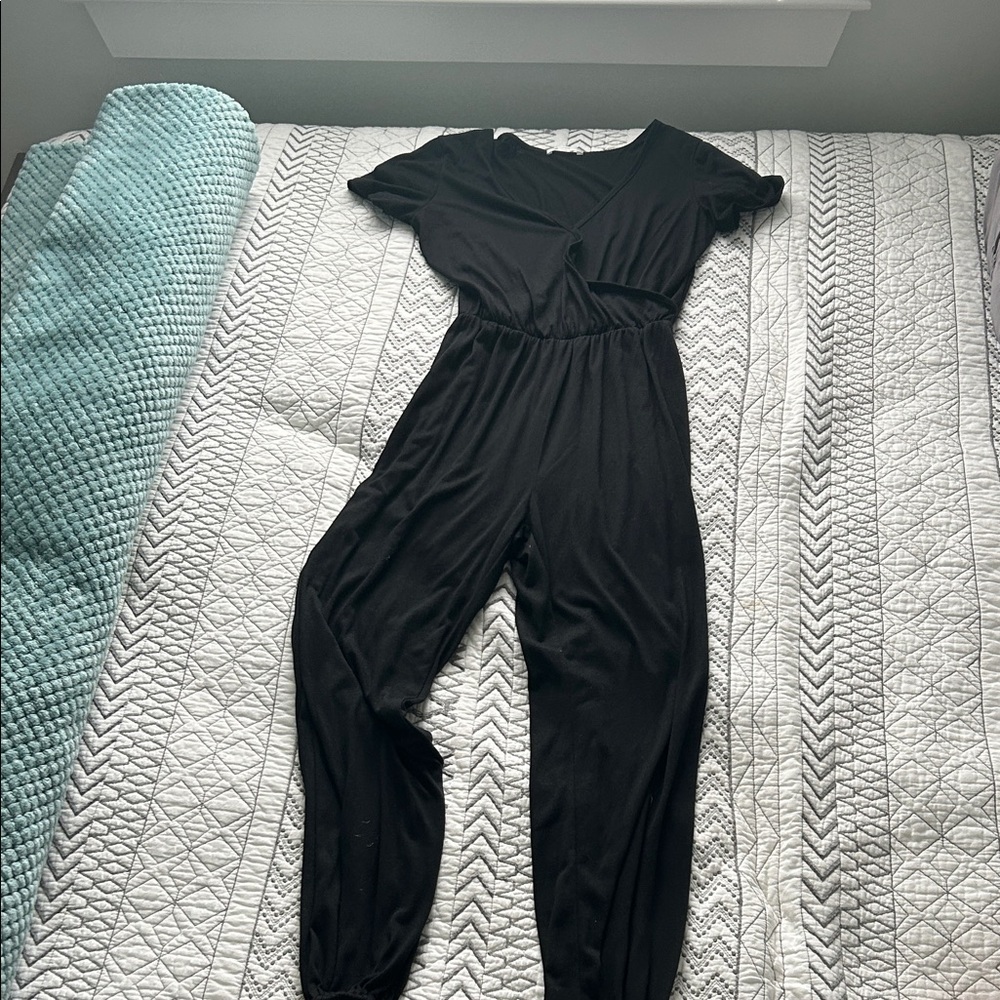 Cupshe Black and Gray Patterned Top
